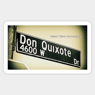 Don Quixote Drive, Los Angeles, California by Mistah Wilson Sticker